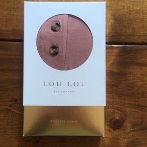 Lou Lou and and Company knotted gown NIB